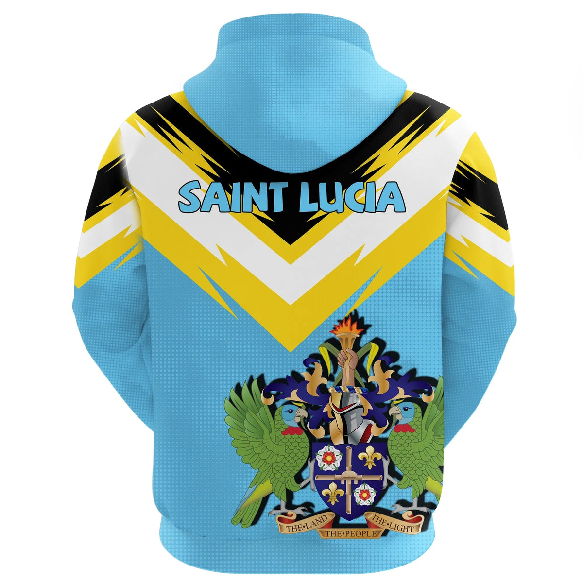 Saint Lucia Hoodie New Release RLT6 - Wonder Print Shop