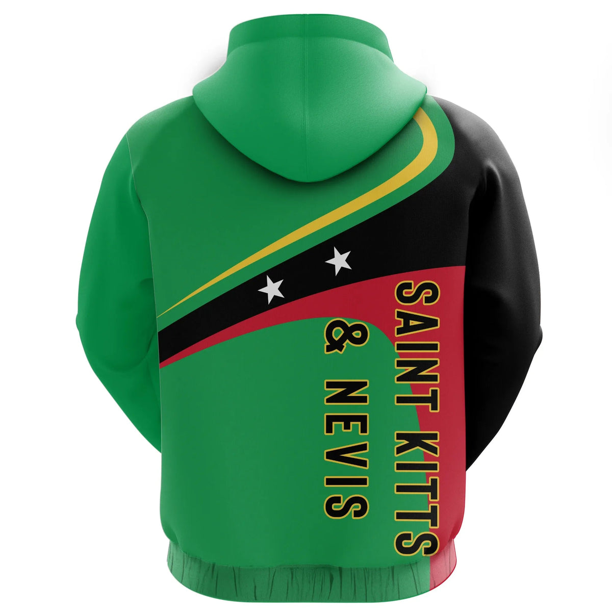 Saint Kitts and Nevis Patriot Pullover Hoodie RLT6 - Wonder Print Shop