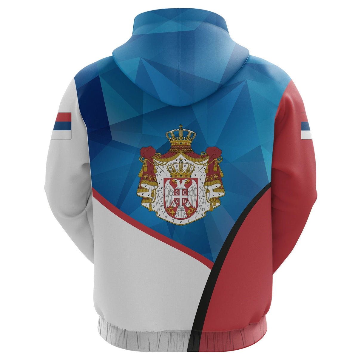 Serbia Hoodie White Eagle Version RLT7 - Wonder Print Shop