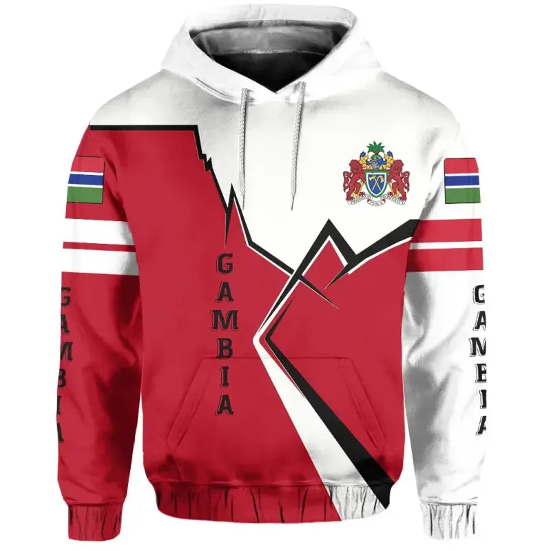 Gambia Hoodie Lightning RLT12 - Wonder Print Shop
