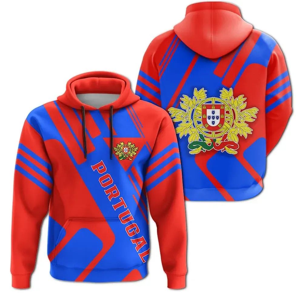 Portugal Hoodie Coat Of Arms Rockie RLT7 - Wonder Print Shop