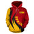 Spain Hoodie Coat Of Arms Fire Style RLT12 - Wonder Print Shop