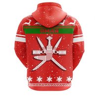 Christmas Oman Hoodie Coat Of Arms RLT13 - Wonder Print Shop