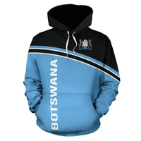 Botswana All Over Hoodie Curve Style RLT6 - Wonder Print Shop