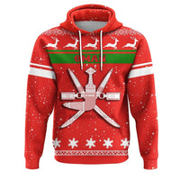 Christmas Oman Hoodie Coat Of Arms RLT13 - Wonder Print Shop