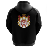 Serbia Hoodie Heartbeat Womens/Mens RLT7 - Wonder Print Shop