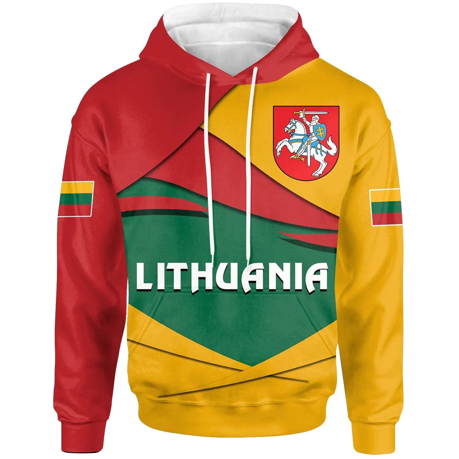 Lithuania Hoodie Lithuania Pride RLT6 - Wonder Print Shop