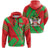 Saint Kitts and Nevis Hoodie Coat Of Arms Rockie RLT6 - Wonder Print Shop