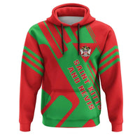 Saint Kitts and Nevis Hoodie Coat Of Arms Rockie RLT6 - Wonder Print Shop