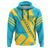 Kazakhstan Hoodie Coat Of Arms Rockie RLT8 - Wonder Print Shop