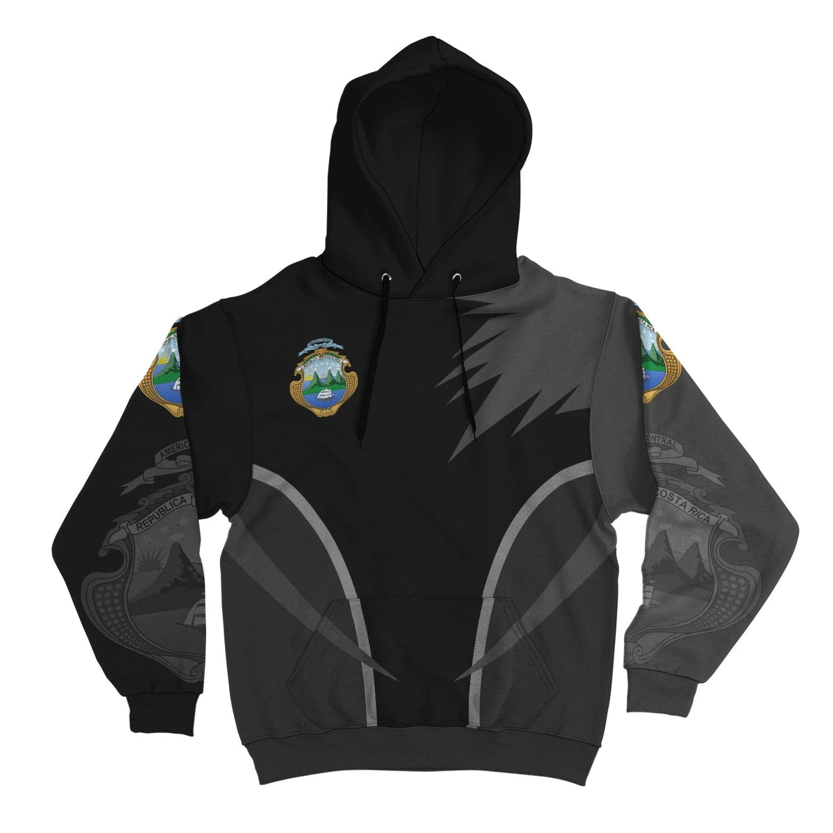 Costa Rica Hoodie RLT13 - Wonder Print Shop