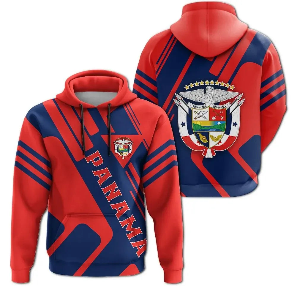 Panama Hoodie Coat Of Arms Rockie RLT13 - Wonder Print Shop