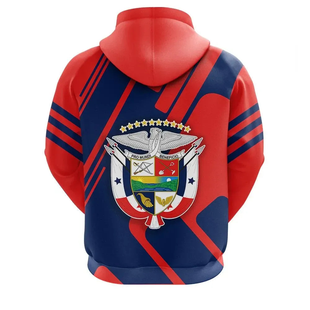 Panama Hoodie Coat Of Arms Rockie RLT13 - Wonder Print Shop