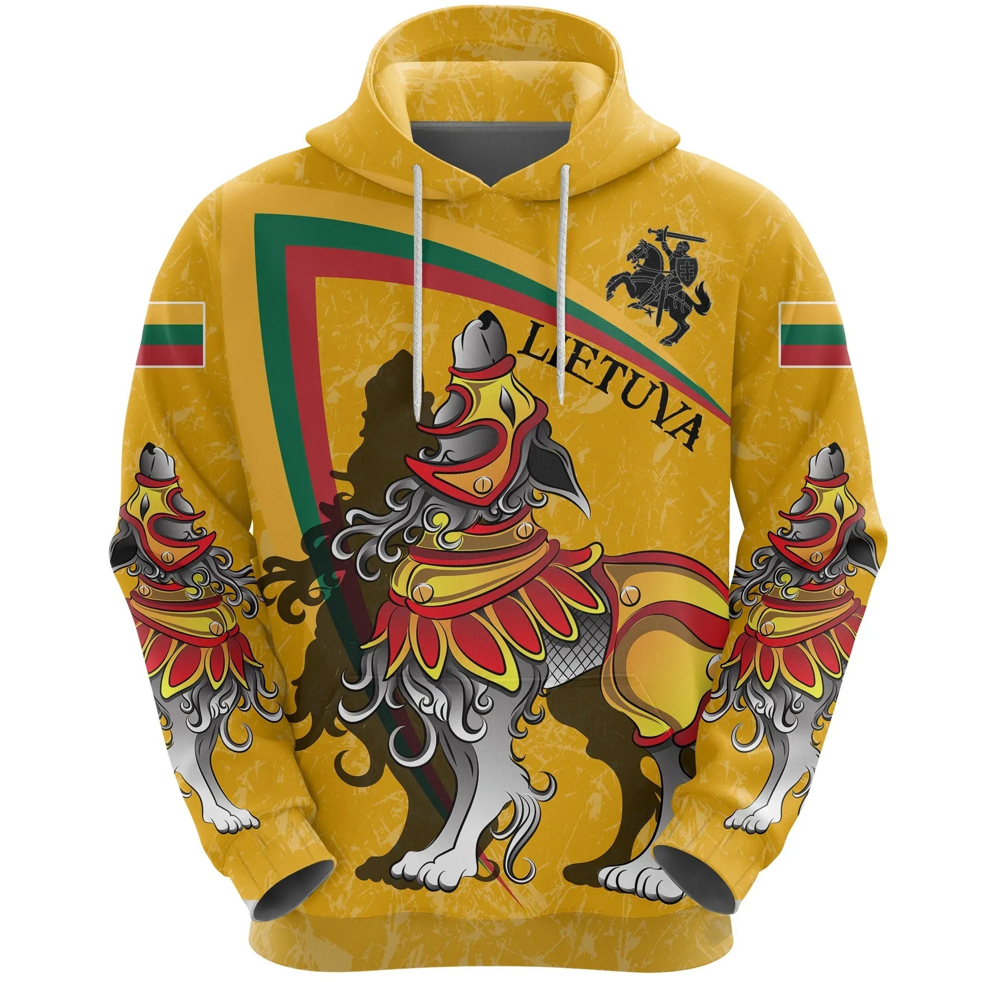 lietuva-lithuania-hoodie-lithuanian-iron-wolf-yellow