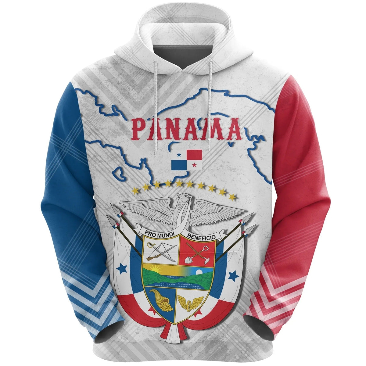 Panama Hoodie Special Map RLT13 - Wonder Print Shop