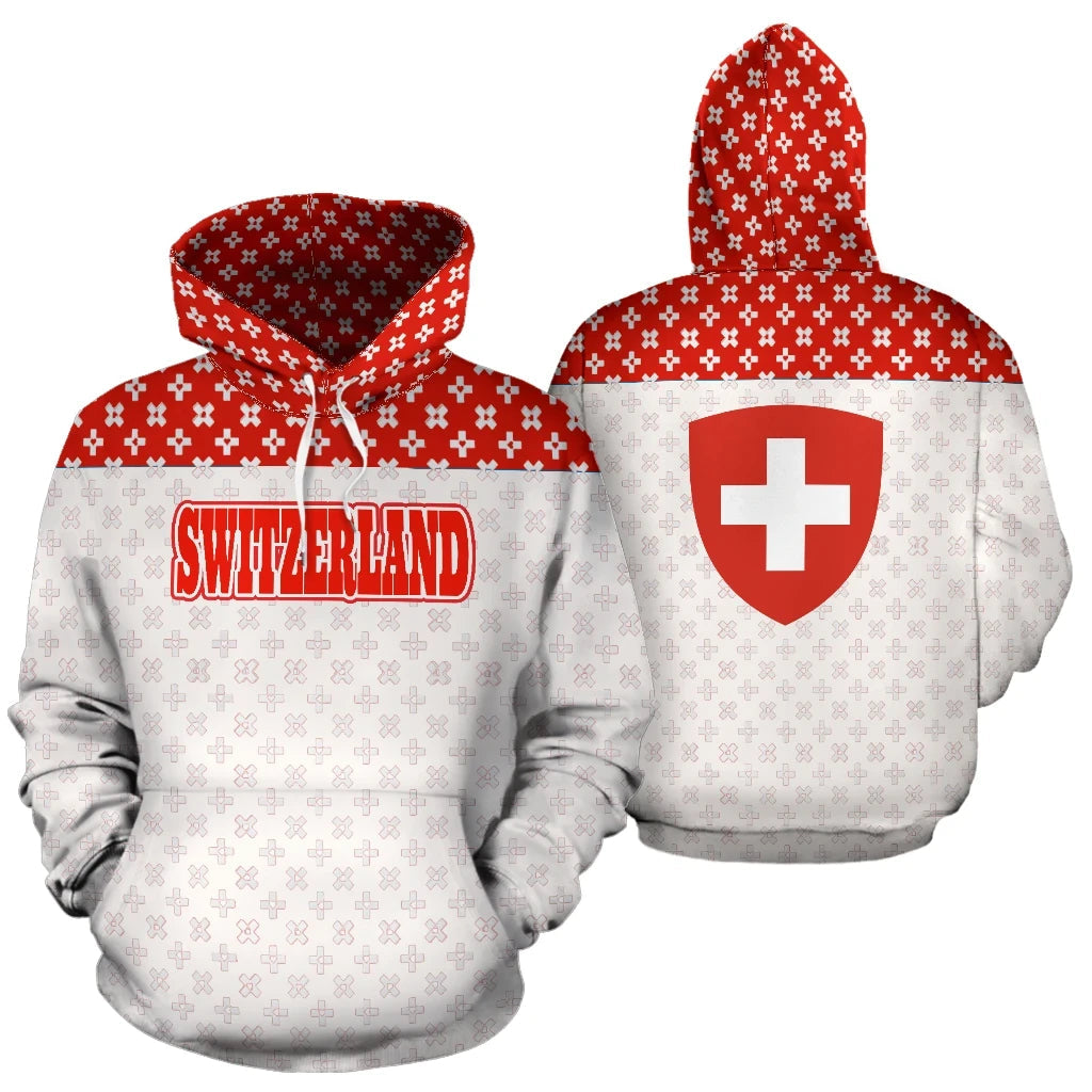 Switzerland All Over Hoodie RLT13 - Wonder Print Shop