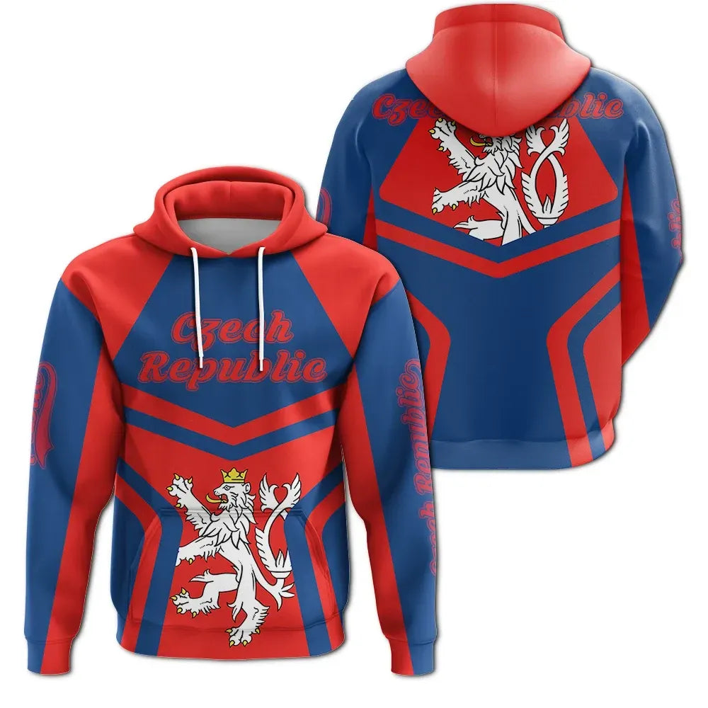 Czech Republic Coat Ofrms Hoodie My Style RLT13 - Wonder Print Shop