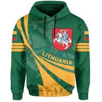 Lithuania Hoodie Flag Doma Style RLT6 - Wonder Print Shop