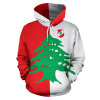 Lebanon Hoodie Half Style RLT6 - Wonder Print Shop