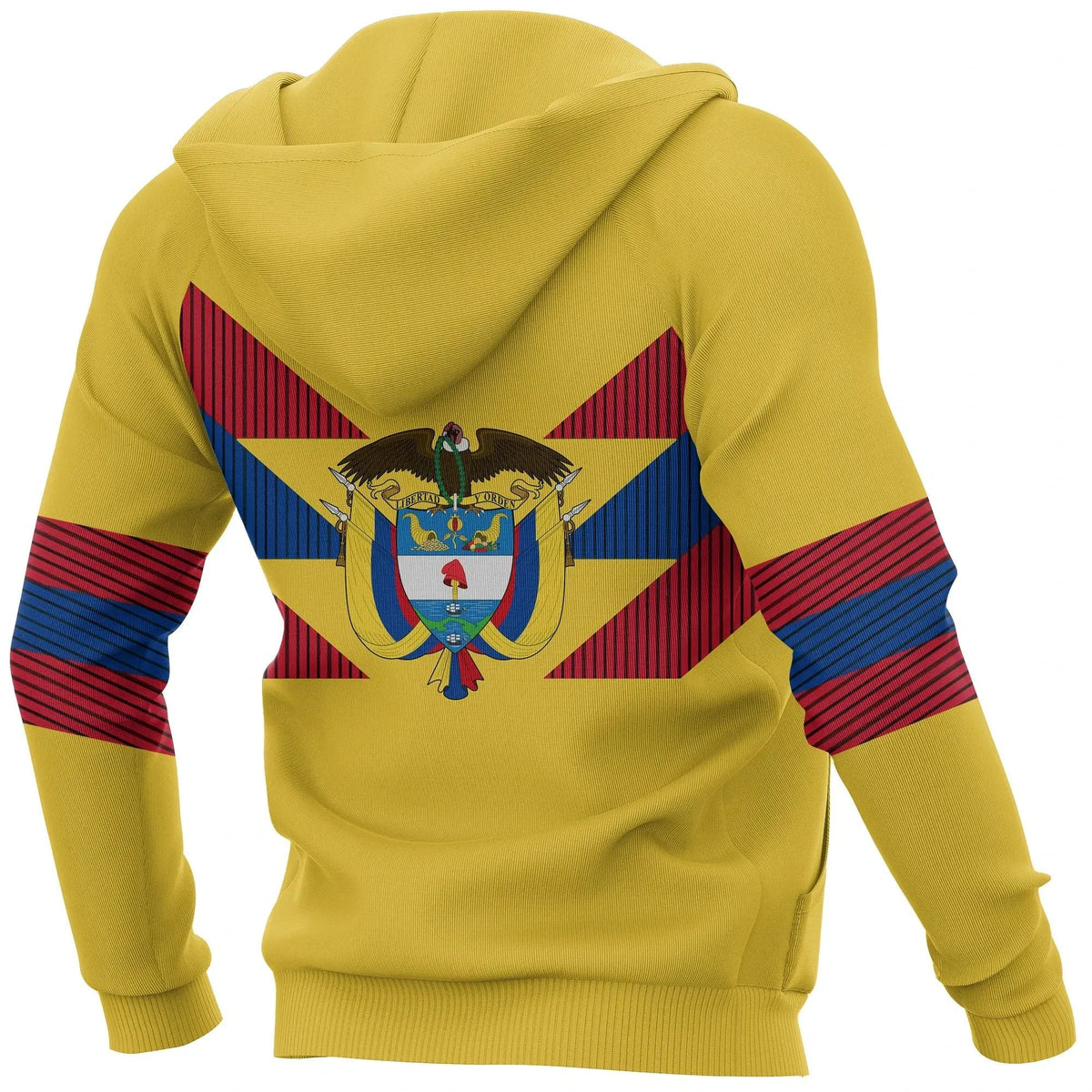 Colombia Hoodie Football Style RLT7 - Wonder Print Shop
