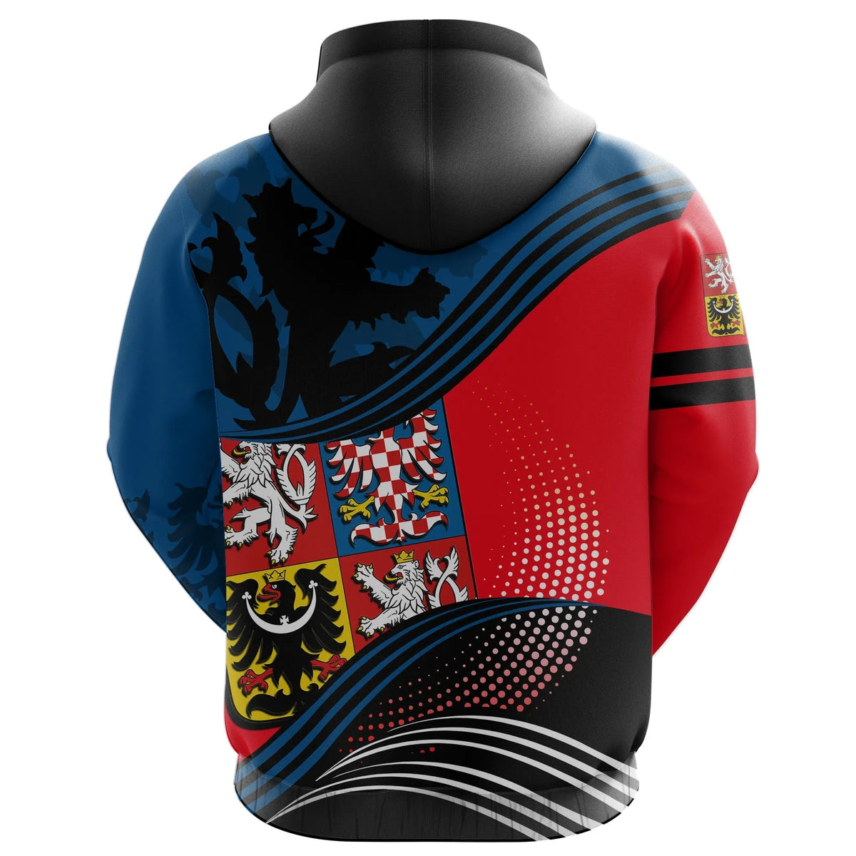 Czech Republic Hoodie Fall In The Wave RLT13 - Wonder Print Shop