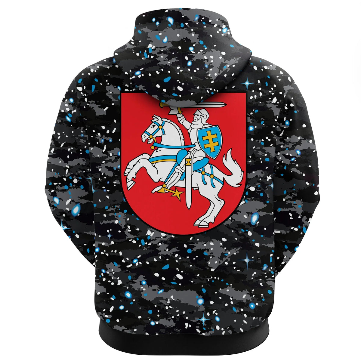 Lithuania Hoodie Space Camo RLT6 - Wonder Print Shop