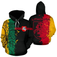 Sport Lithuania Flag Hoodie Mystic Style RLT6 - Wonder Print Shop