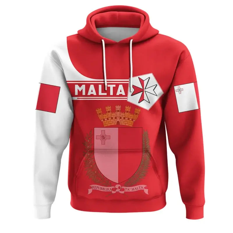 malta-coat-of-arms-hoodie-simple-style