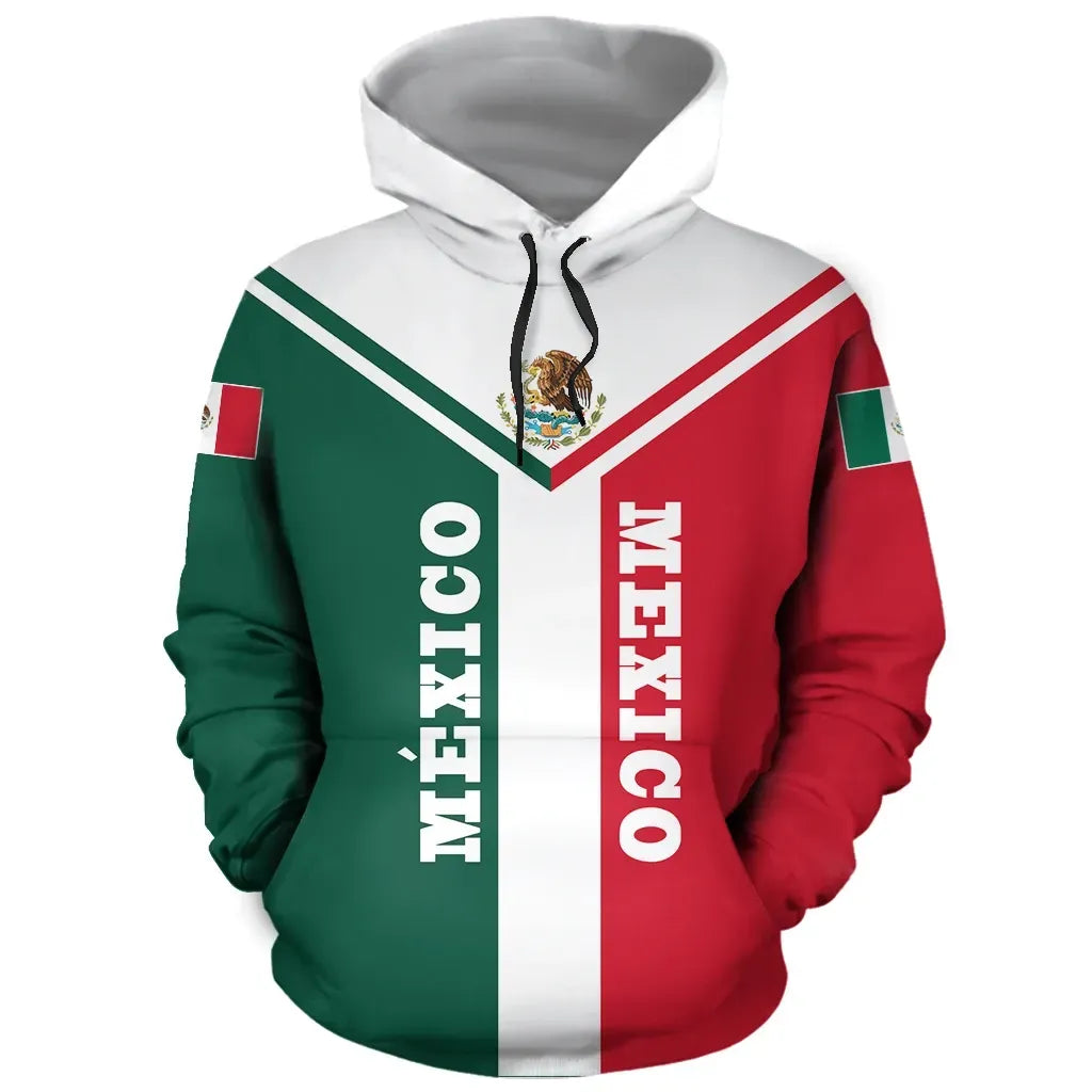 Mexico Rising Pullover Hoodie RLT13 - Wonder Print Shop