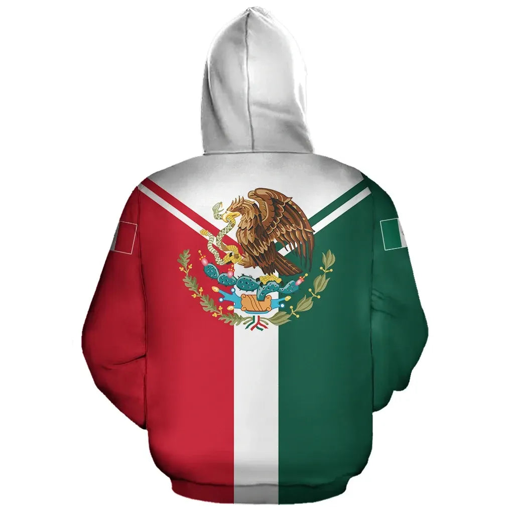 Mexico Rising Pullover Hoodie RLT13 - Wonder Print Shop