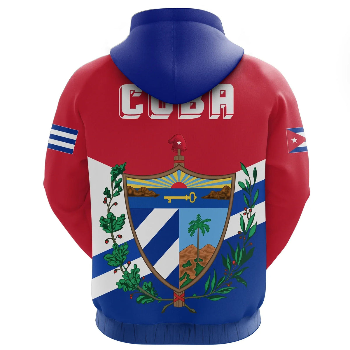 Cuba Hoodie Fidel Castro RLT13 - Wonder Print Shop