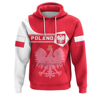Poland Hoodie Coat Of Arms Simple Style RLT7 - Wonder Print Shop