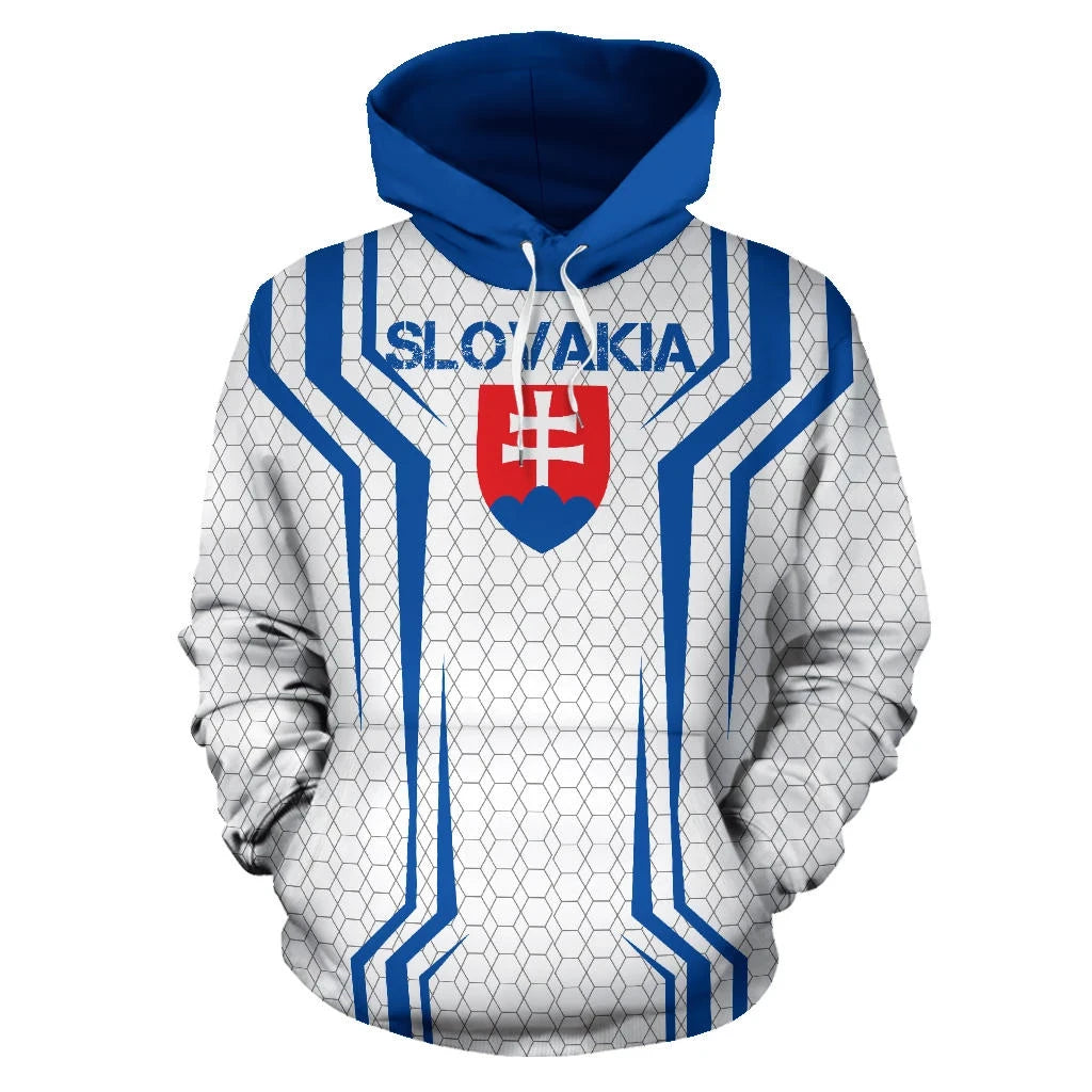 Slovakia Sport Edition Pullover Hoodie RLT13 - Wonder Print Shop