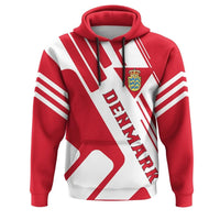 Denmark Hoodie Coat Of Arms Rockie RLT13 - Wonder Print Shop