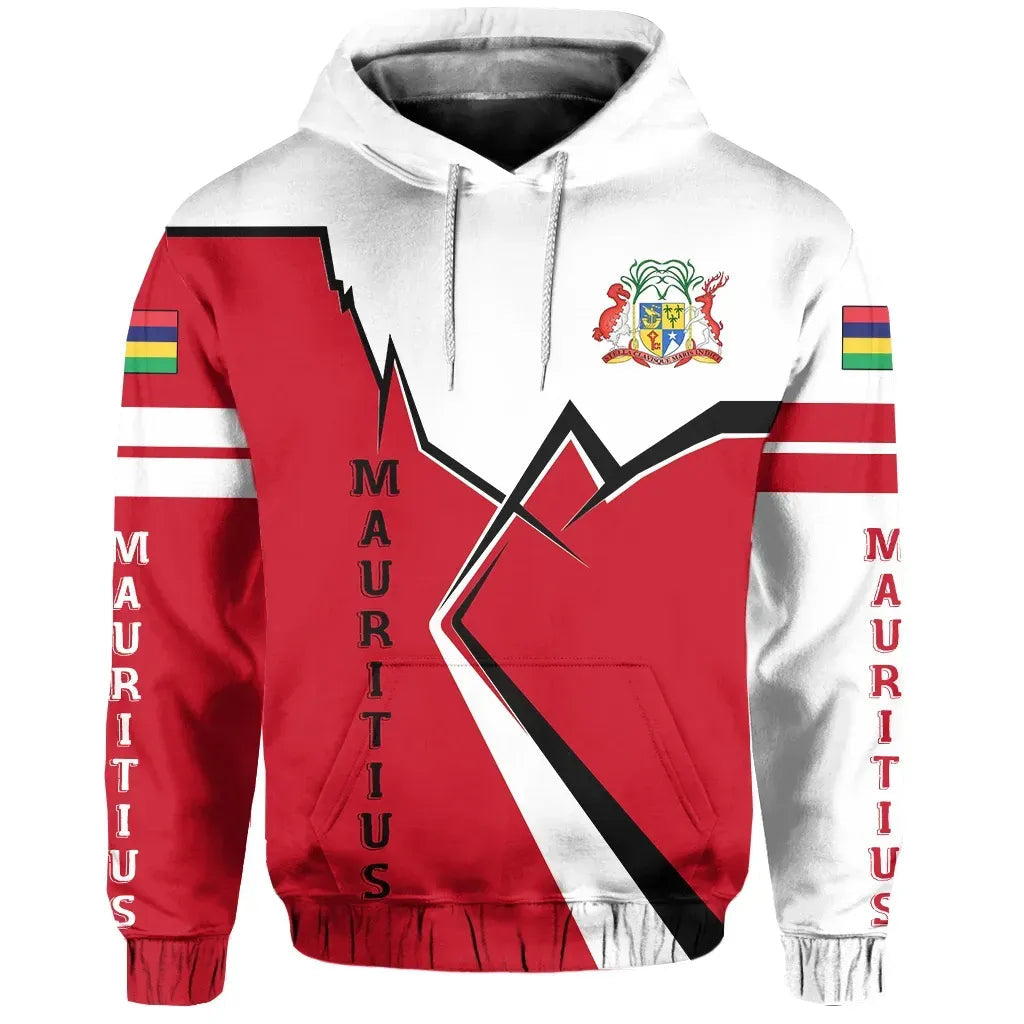 Mauritius Hoodie Lightning RLT13 - Wonder Print Shop