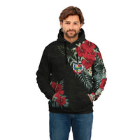 Panama Hoodie Hibiscus Men/Women RLT13 - Wonder Print Shop