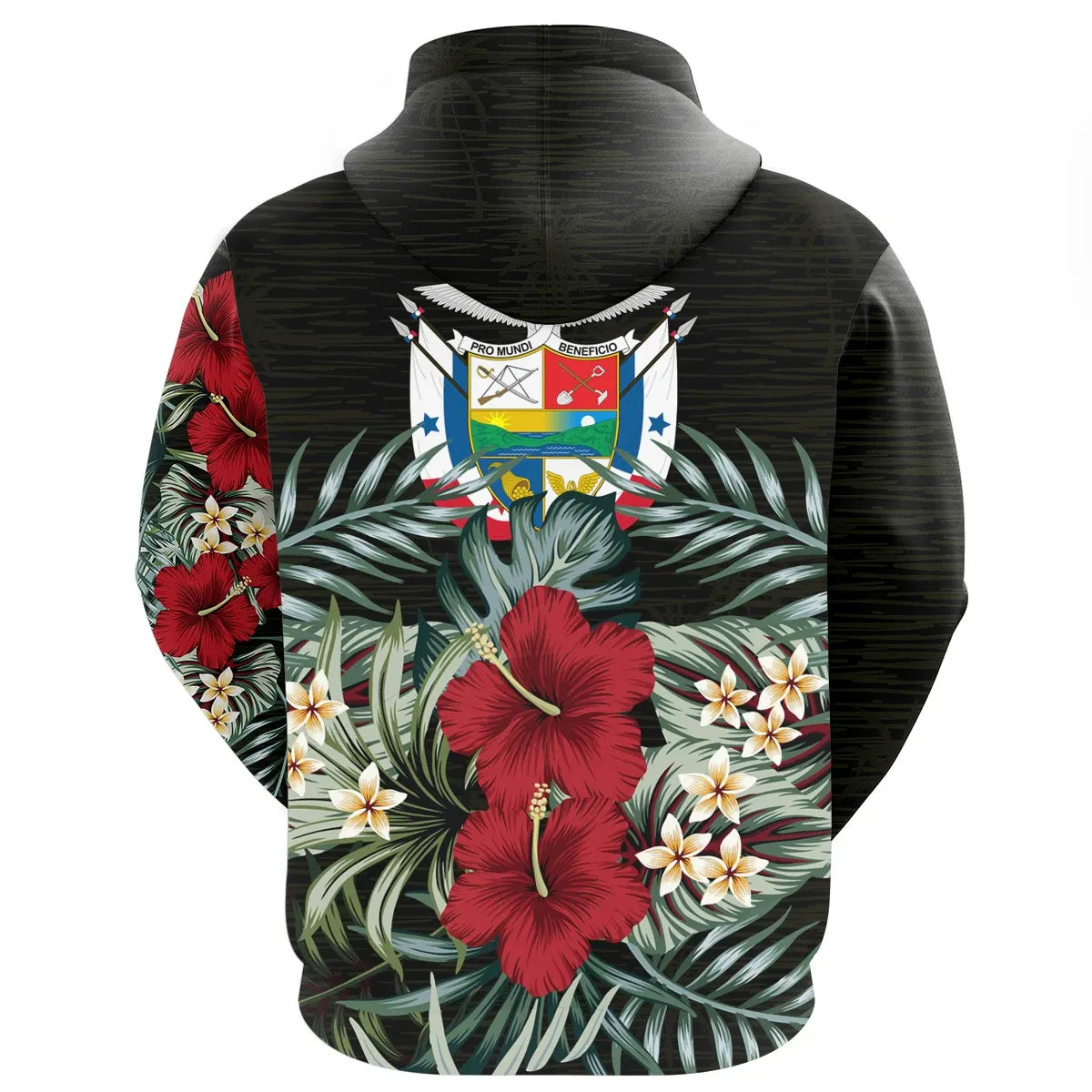 Panama Hoodie Hibiscus Men/Women RLT13 - Wonder Print Shop