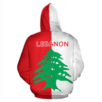 Lebanon Hoodie Striped Hyena Half Style RLT6 - Wonder Print Shop