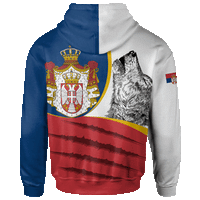 Serbia Hoodie Flag Of Serbia RLT7 - Wonder Print Shop