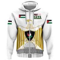 Palestine Zip Hoodie Be Stronger Gaza RLT13 - Wonder Print Shop