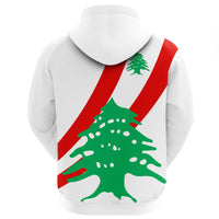 Lebanon Special Flag Zip Hoodie RLT6 - Wonder Print Shop