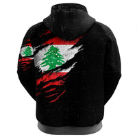 Lebanon In Me Zip Hoodie Special Grunge Style RLT6 - Wonder Print Shop