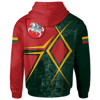 Lithuania Zip Up Hoodie Lithuania Legend RLT6 - Wonder Print Shop
