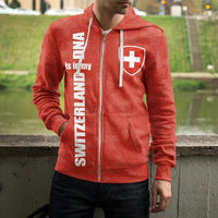 Switzerland Hoodie Switzerland Is In My Dna RLT13 - Wonder Print Shop