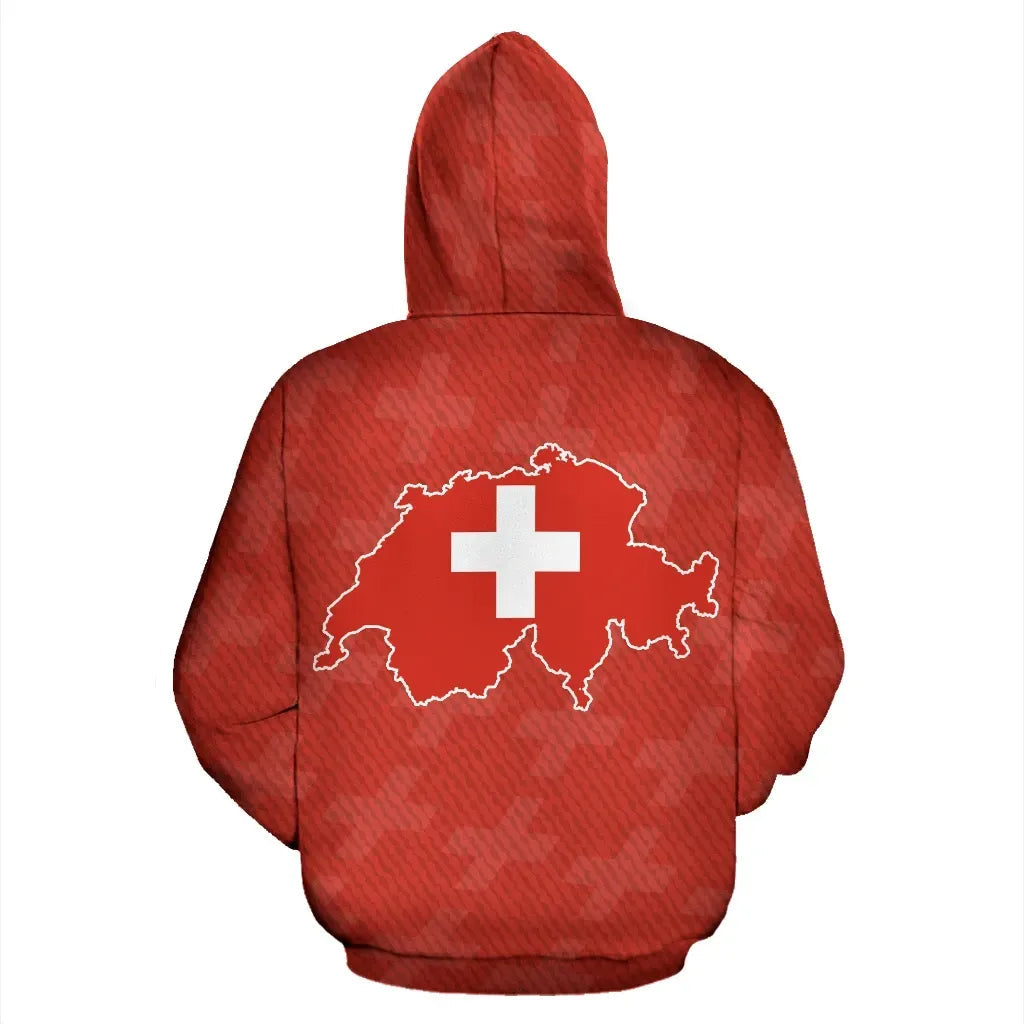 Switzerland Hoodie Switzerland Is In My Dna RLT13 - Wonder Print Shop