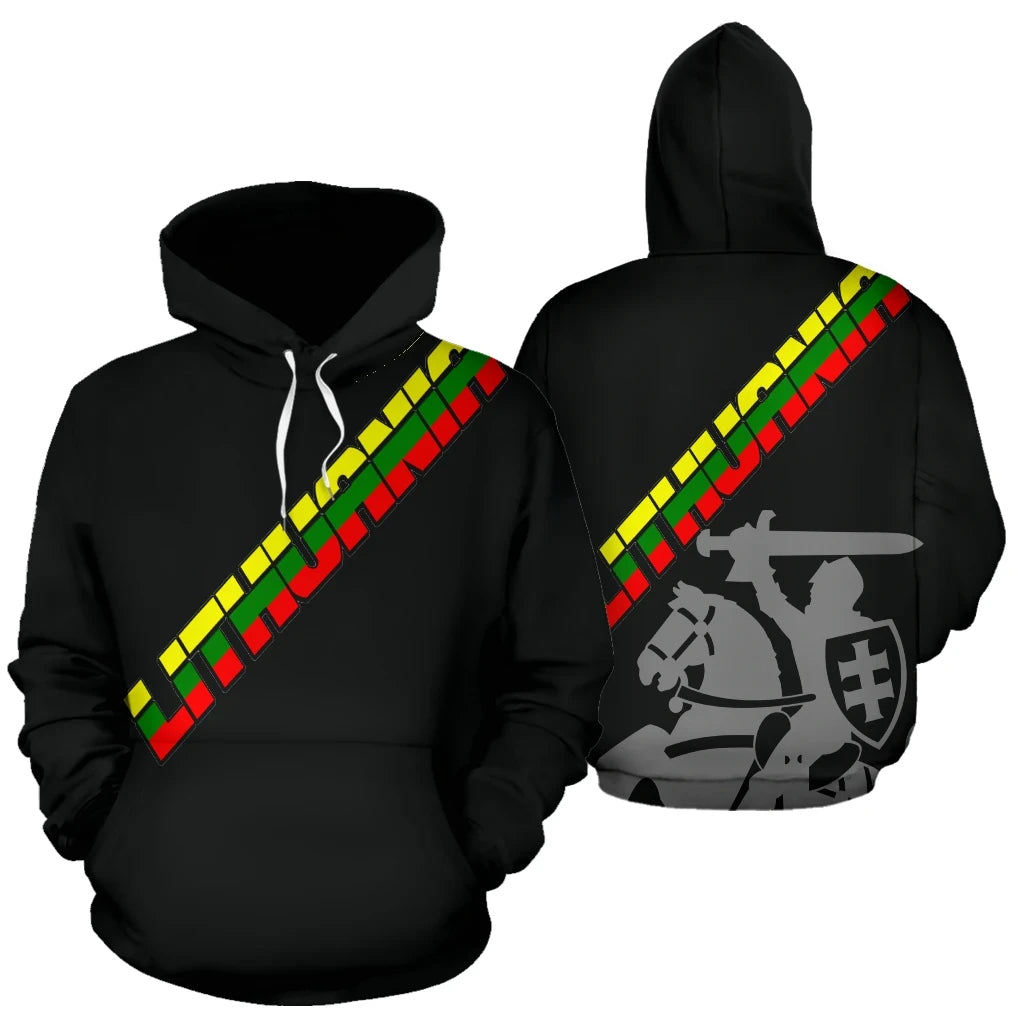 Lithuania Hoodie Coat Of Arms2 RLT6 - Wonder Print Shop
