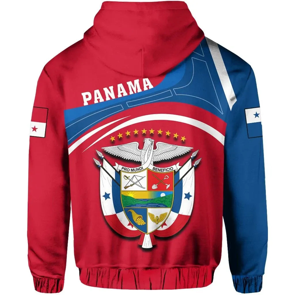 Panama Zipper Hoodie Eudora Style RLT13 - Wonder Print Shop
