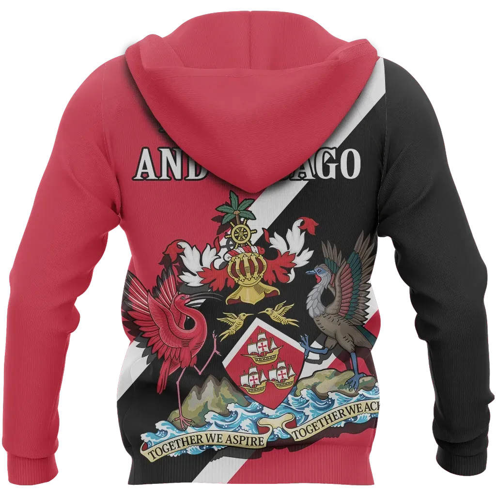 Trinidad and Tobago Special Zip Hoodie2 RLT6 - Wonder Print Shop