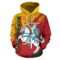 Lithuania State Hoodie (Zip) Original RLT6 - Wonder Print Shop