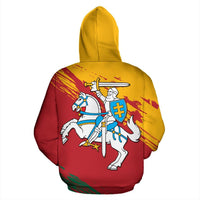 Lithuania State Hoodie (Zip) Original RLT6 - Wonder Print Shop